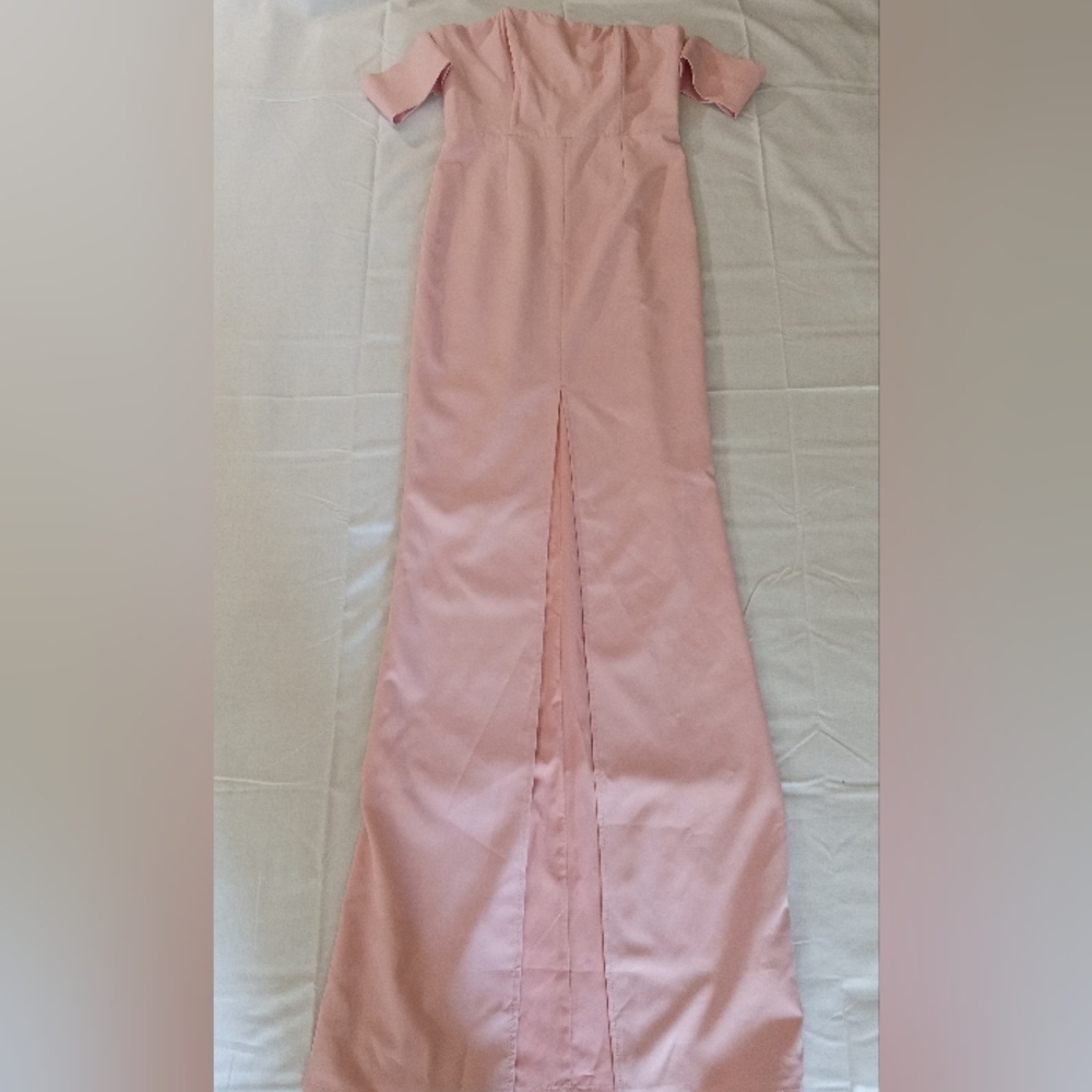 Abyss by Abby Noir dress pale pink